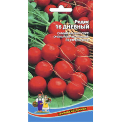 Редис 16-ти дневный (скороспелый,ярко-красный округлый) 2 гр УД Редис 16-ти дневный (скороспелый,ярко-красный округлый) 2 гр УД