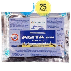 Антимуха Порошок АГИТА от мух инсектицид 25 г 1/30 Антимуха Порошок АГИТА от мух инсектицид 25 г 1/30