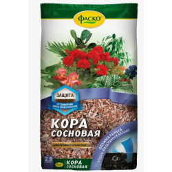 Субстрат КОРА сосновая Цветочное счастье 2,5л  1/15Фаско