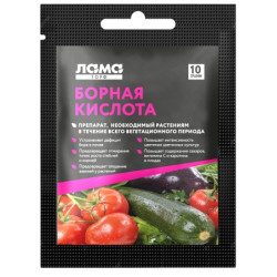 Борная кислота 10 гр ЛТ 1/200 Борная кислота 10 гр ЛТ 1/200