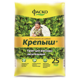 Грунт Рассада ФАСКО КРЕПЫШ 25л 1/5 Фаско Грунт Рассада ФАСКО КРЕПЫШ 25л 1/5 Фаско