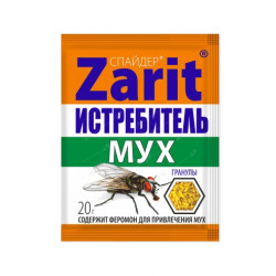 Антимуха Гранулы ИСТРЕБИТЕЛЬ СПАЙДЕР от мух 20 гр 1/50 Рости ** Антимуха Гранулы ИСТРЕБИТЕЛЬ СПАЙДЕР от мух 20 гр 1/50 Рости **