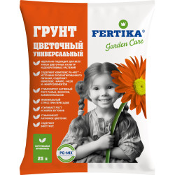 Грунт Цветочный ФЕРТИКА с биогумусом (Стимулирует рост, завязь бутонов и цветение ) 25 л Грунт Цветочный ФЕРТИКА с биогумусом (Стимулирует рост, завязь бутонов и цветение ) 25 л