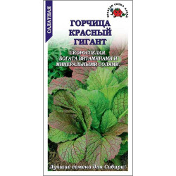 Горчица Красный гигант (суперскоросп. темно-красная) 1 гр ЗС Горчица Красный гигант (суперскоросп. темно-красная) 1 гр ЗС