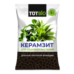 Дренаж керамзит крупный 2л ТУТ БИО 1/10 Дренаж керамзит крупный 2л ТУТ БИО 1/10